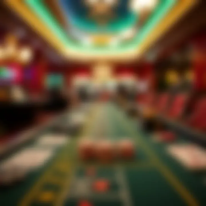 Diverse Gaming Options in Casinos Casino table with various game options