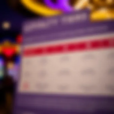 Visual representation of loyalty tiers