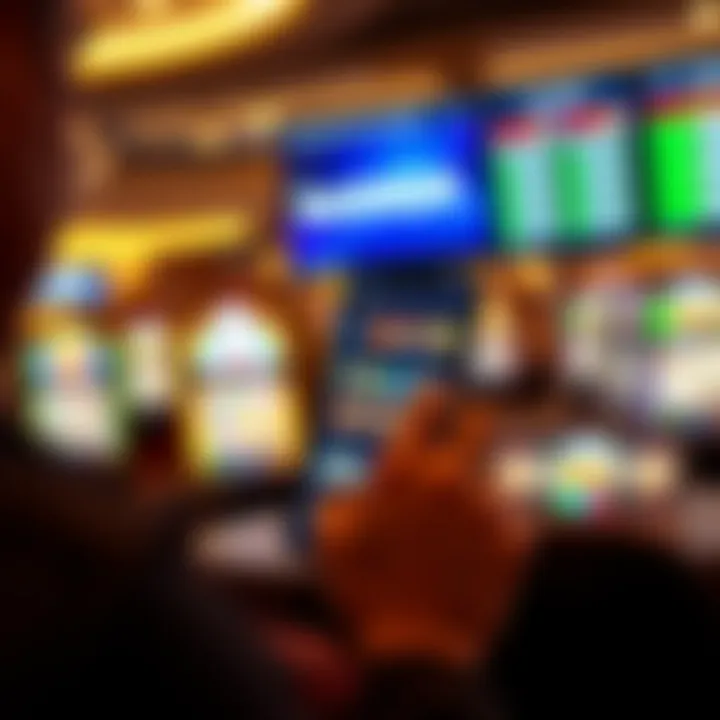 User navigating the BetMGM Pennsylvania app interface