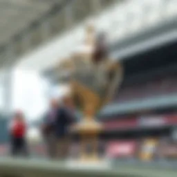 Historic Belmont Stakes trophy