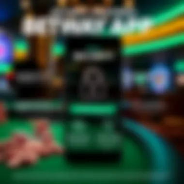 Infographic highlighting the security measures implemented in the Betway app