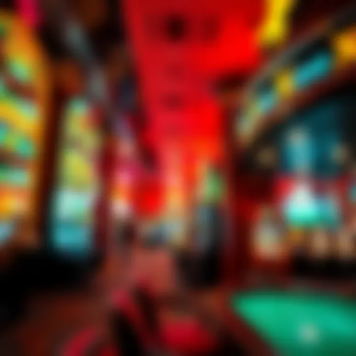 Overview of the bustling Biloxi casino scene