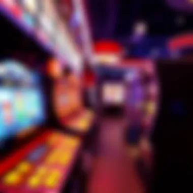 Vibrant display of Borgata online slot games