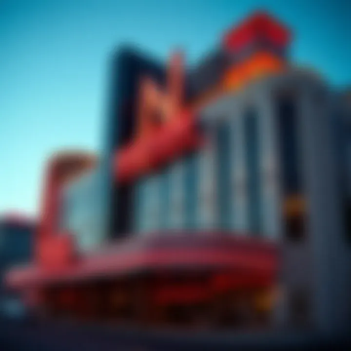 Exterior view of Bronx Empire Casino showcasing modern architecture