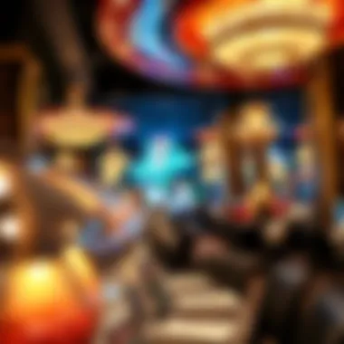 Elegant dining area showcasing the vibrant atmosphere of a Vegas buffet