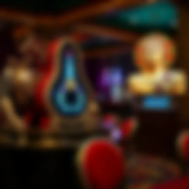 Historical memorabilia reflecting the legacy of Caesar Casino