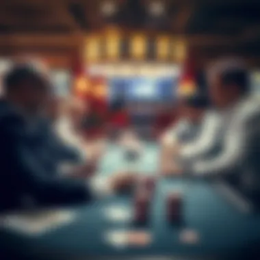 Insightful strategy discussion in high stakes gambling