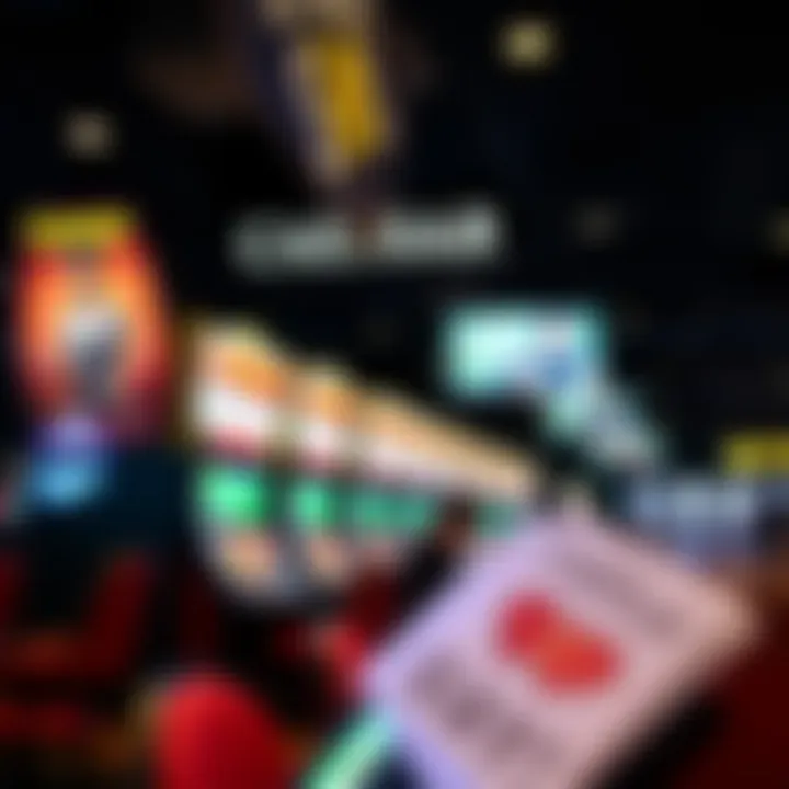 Promotional materials and offers displayed at Caesars Sportsbook