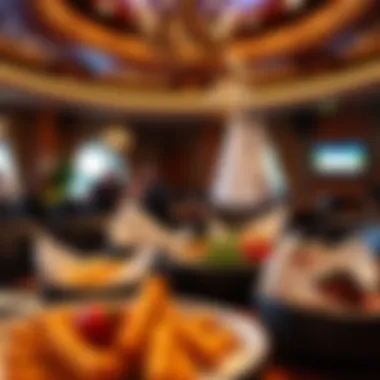 Diverse dining options available at the Inn including various cuisines