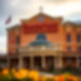 Exterior view of Carson Valley Inn and Casino showcasing its architectural elegance