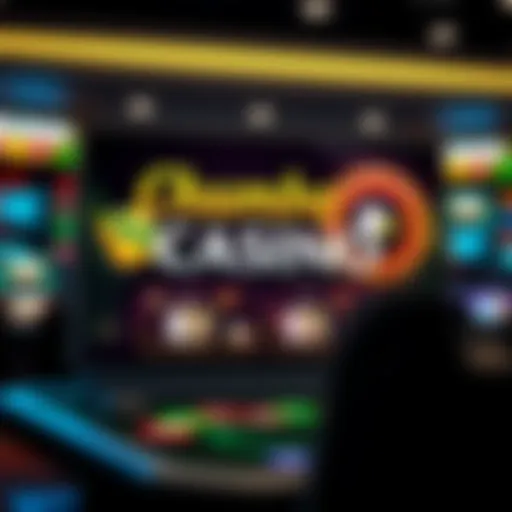 Chumba Casino Online Gaming Interface Visual representation of Chumba Casino's online gaming interface