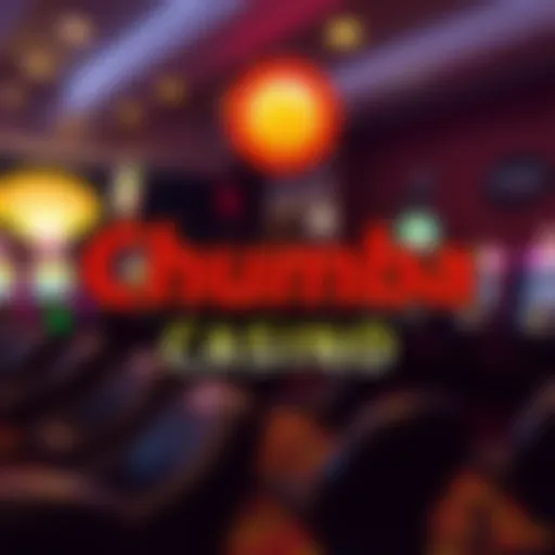Chumba Casino logo with a cash withdrawal theme