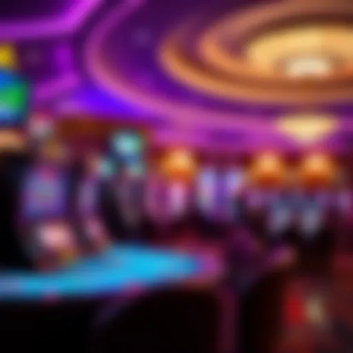 An overview of the vibrant gaming floor at Coconut Creek Casino Online
