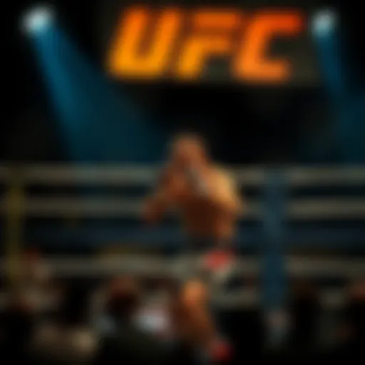 Intense UFC Fight Night Display UFC Fight Night Showcase