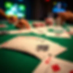 A vibrant deck of Spades cards laid out on a table ready for play