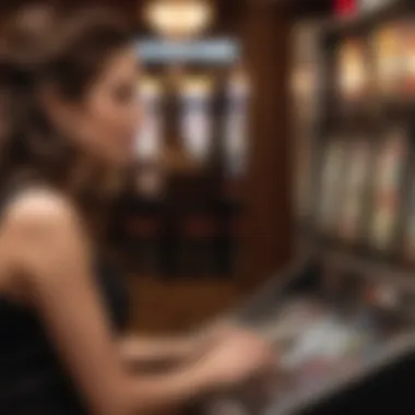 Player engaging with the Eagle Bucks slot machine