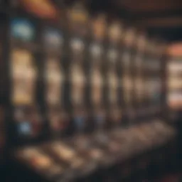 Visual representation of slot machine jackpots