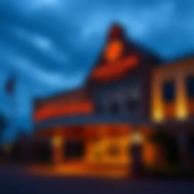 Exterior view of Akwesasne Mohawk Casino Resort showcasing its architecture