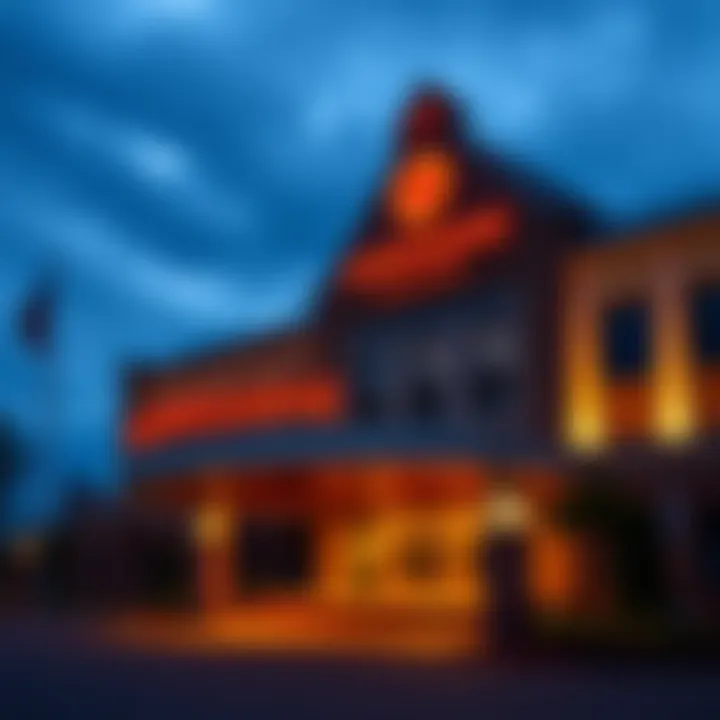 Exterior view of Akwesasne Mohawk Casino Resort showcasing its architecture