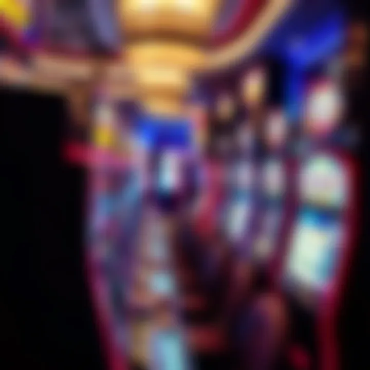 Innovative Slot Machines Experience Modern slot machines with interactive displays at Aria Casino