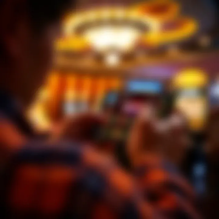 User enjoying a free slot game on an Android smartphone