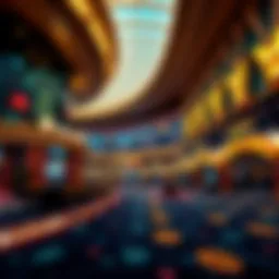 Modern casino architecture showcasing innovation and design