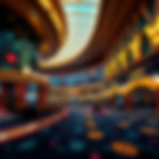 Modern casino architecture showcasing innovation and design