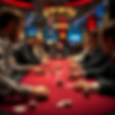 Strategic table game action