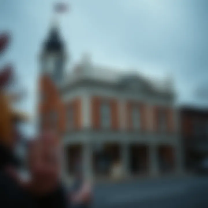 Historical building representing Dumfries' past