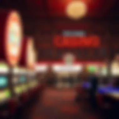 Historical photo of Mississippi’s first casino, illustrating the evolution of gambling