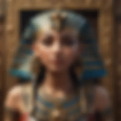 Symbolic representation of ancient Egypt in the Cleopatra slot game