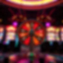 Visual representation of free spin mechanics in gaming