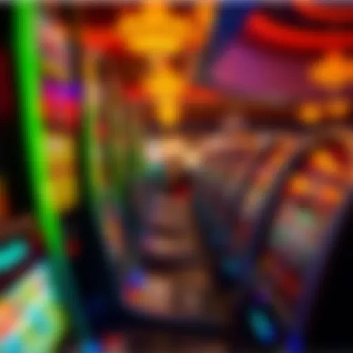 Slot machine in action at Ebro Greyhound Park