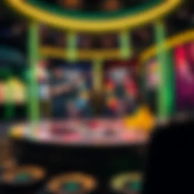 A digital platform showcasing the game interface