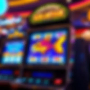 Colorful goldfish themed slot machine