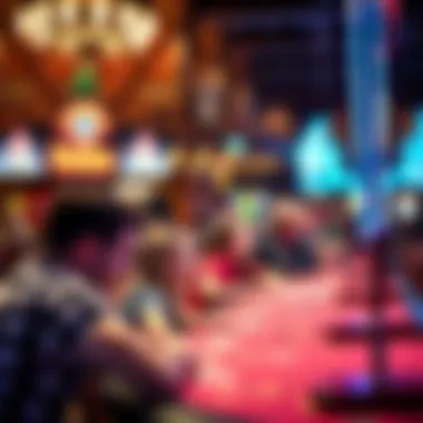 A family enjoying a range of activities at the lodge's entertainment area