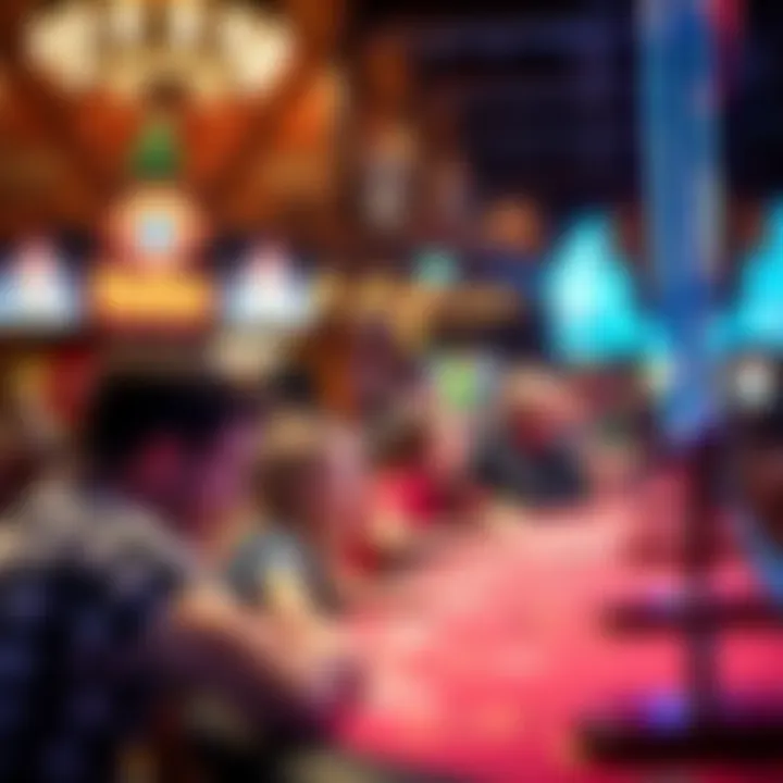 A family enjoying a range of activities at the lodge's entertainment area