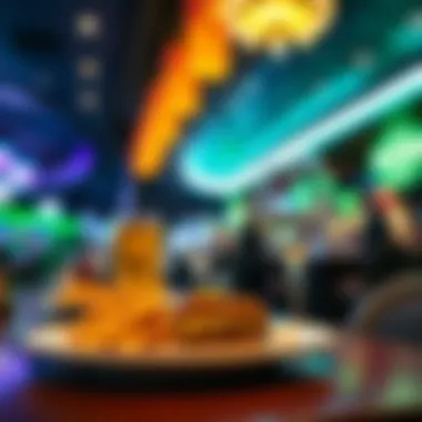 Diverse dining options available at Hard Rock Casino