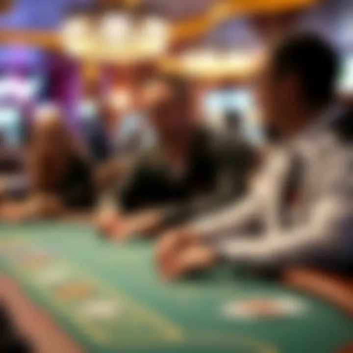 Engaging gaming experience at a live table