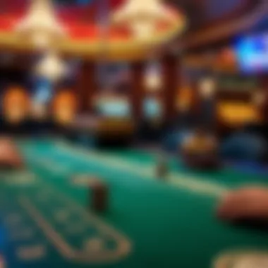 Classic table games in action