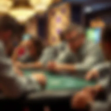 Players engaging in strategy and gameplay