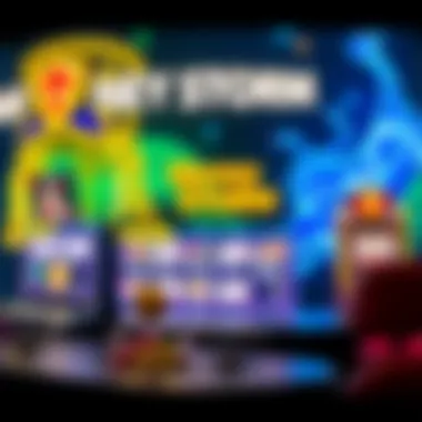 Dynamic user interface of Money Storm Casino