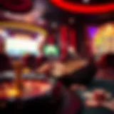 Visual representation of online casino gaming