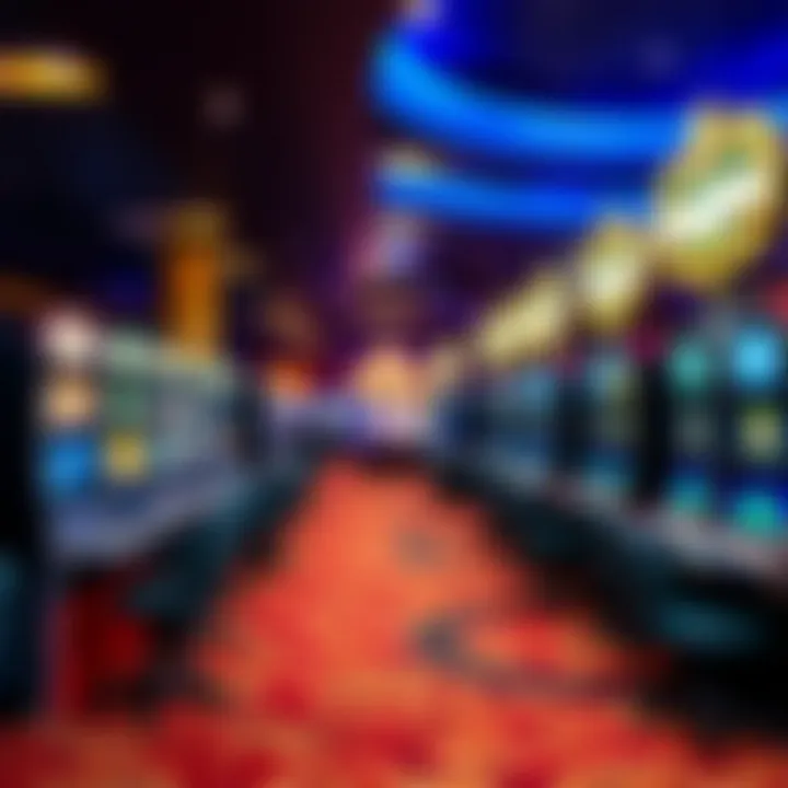 Exciting gaming floor at Paragon Casino