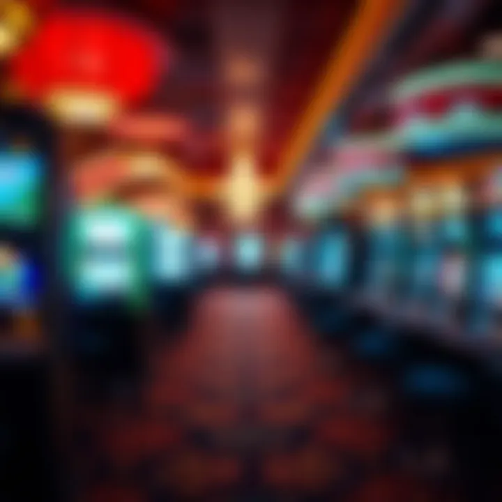 Interior gaming floor filled with diverse gaming options available