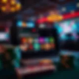 Mobile gaming apps interface showcasing diverse game options