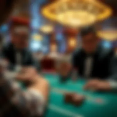 Strategic card play in action