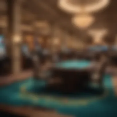 Experience the Thrill of Luxury Gaming Luxurious gaming floor at Resorts World Casino