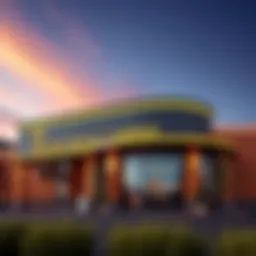 Exterior view of River Rock Casino showcasing its modern architecture