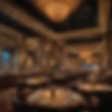 Diverse Dining Experiences at Seminole Hard Rock Casino Elegant dining setting with a variety of cuisine options available at the casino
